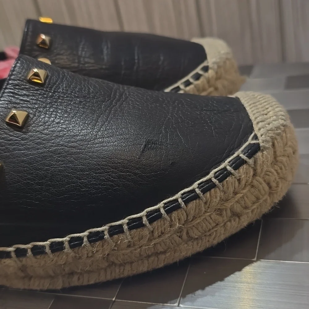 The shoes box‎ LEATHER espadrille